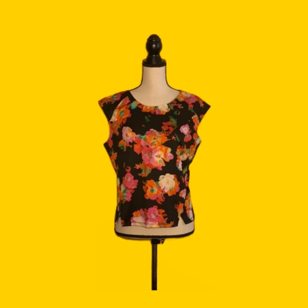 ROBERT RODRIGUEZ floral sleeveless top